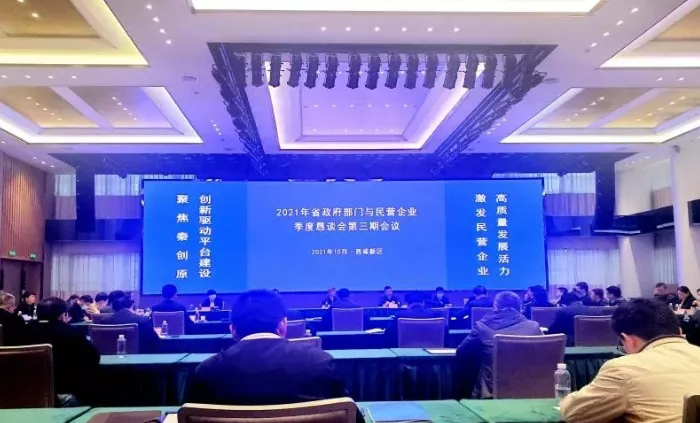 财神争霸电气受邀加入2021年省政府部分与民营企业季度恳谈会第三期聚会(图1)